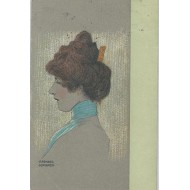Chapeaux et coiffures par Raphael Kirchner vers 1900